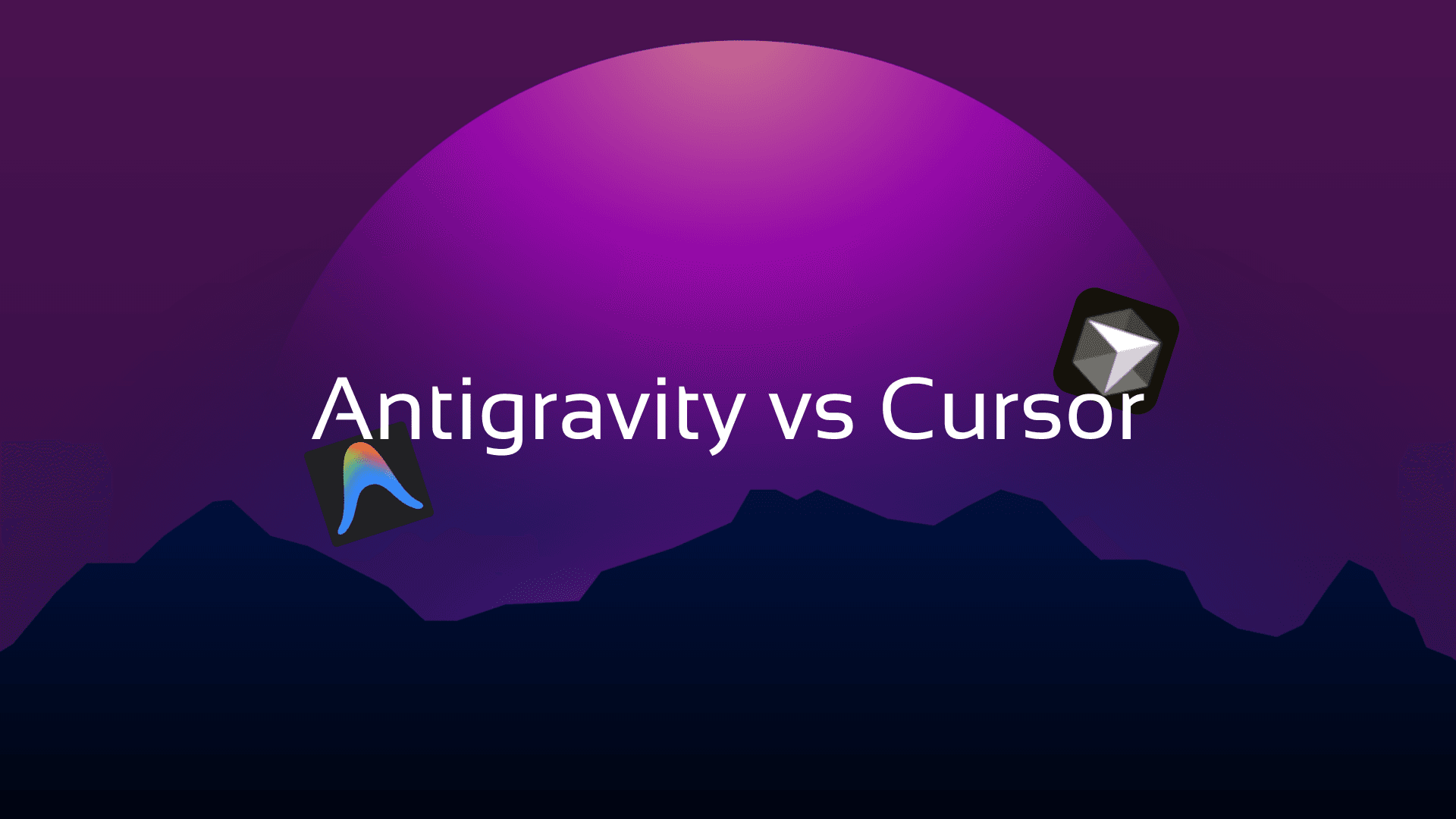 Antigravity vs Cursor comparison - AI coding tools and agent-based IDEs